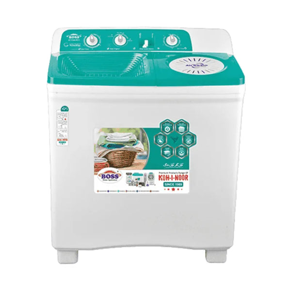 Boss Twin Tub Machine K.E 15000-BS-Green