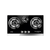 Nasgas Hob Three Burner DG-GN3 Glass Top