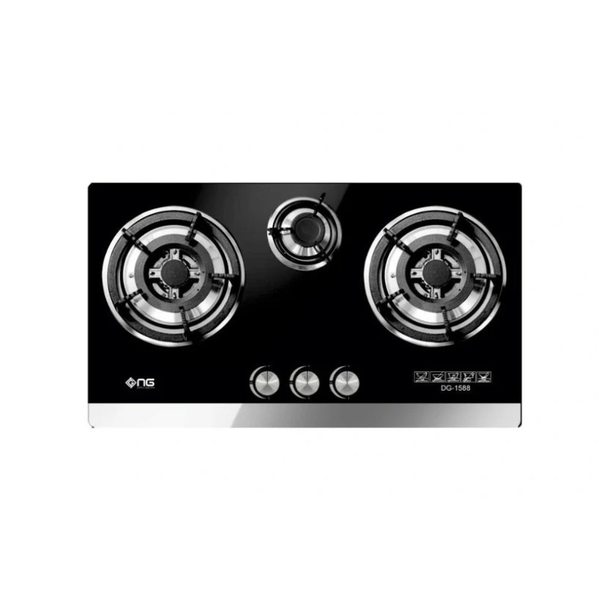 Nasgas Hob Three Burner DG-GN3 Glass Top